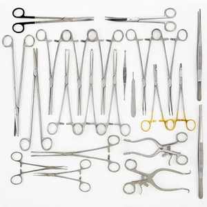 Juego de Instrumentos para Laparotomía Básica de Acero Inoxidable de Alta Calidad, Suministros Quirúrgicos Manuales Duraderos, Certificación CE, 2 Años de Garantía - Product Image 3