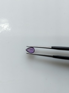 Ametyste africaine naturelle 6x4MM taille poire, pierre précieuse violette en vrac, Red Mountain Gems pour la fabrication de bijoux - Product Image 2