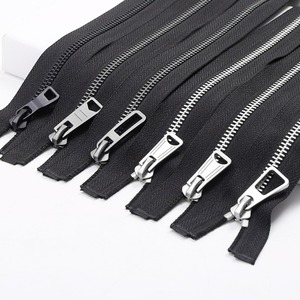 Open-end Bright Gunmetal Y-tooth Luggage Metal <b>Zipper</b> 80cm No.5 Metal <b>Zipper</b> - Product Image 1