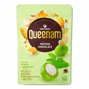 Envío Global al por Mayor, Chocolate Dragee de Alta Calidad HALAL OEM/ODM 75G, Nueces de Almendra y Anacardo Cubiertas con Chocolate Matcha, Precio Especial - Product Image 1
