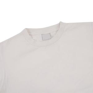T-shirt personnalisé à manches courtes pour homme, en coton biologique, col rond, impression personnalisée - Product Image 6