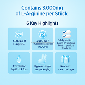 Líquido L Arginina Taurina Energy Shot Jarabe Preentrenamiento Amino OEM Fórmula Adulto - Product Image 5