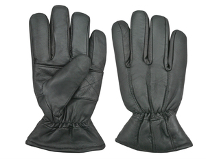 HARAZ INTERNATIONAL ถุงมือขับรถหนังสำหรับผู้หญิง ถุงมือกันลมกันหนาวแบบเต็มนิ้ว ไม่บุซับใน สำหรับฤดูหนาว เป็นมิตรกับสิ่งแวดล้อม - Product Image 5