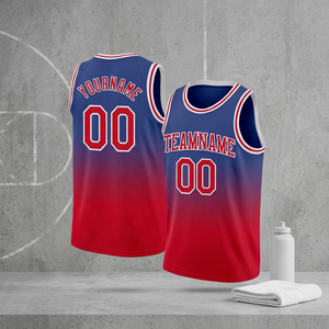Maillot de basket sublimé personnalisé, noir et rouge, sans manches, coupe athlétique, uniforme de basket - Product Image 5
