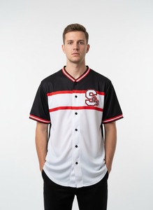 Camiseta de Béisbol Personalizada Unisex de Alta Calidad, Ropa Deportiva Transpirable para Adultos, Tallas Grandes, Uniforme Sublimado con Logotipo Bordado - Product Image 2