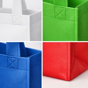 Bolsas de Compra de Tela No Tejida (Sellado Ultrasónico) - Tamaño S, Perfectas para Promociones, Resistentes al Agua y Fáciles de Mantener - Product Image 4