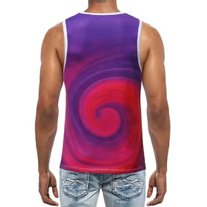 PASUXI Casual Wear Quick Dry Moisture Wicking Fitness <b>Stringer</b> Tank Top <b>Men's</b> Gym Workout Singlet Breathable Running <b>Vest</b> - Product Image 3