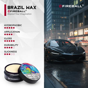 Cera de Carnauba Brasileña FIREBALL Premium 150ml, Alto Brillo, Protección UV para el Exterior del Automóvil, Mejora el Color de la Pintura, Crea una Superficie Lisa - Product Image 3