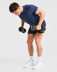 T-shirts de sport décontractés 100 % polyester pour hommes, séchage rapide, logo personnalisable, coupe ample sur le devant, fabriqués au Pakistan – Vente en gros - Product Image 2