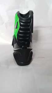 Chaussures de moto sportives en cuir respirant et imperméable, bottes de course pour moto, motocross pour hommes de haute qualité - Product Image 5