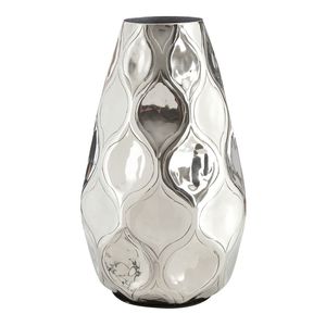 <b>Unique</b> metal flower <b>vase</b> expressing creative excellence ideal for enhancing rooms with fashionable metallic accent - Product Image 5