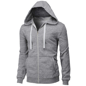 Sweat à capuche zippé pour hommes, idéal pour le sport, la course et le jogging, faible MOQ, personnalisation de la marque, dernière mode, pour adultes et garçons - Product Image 3