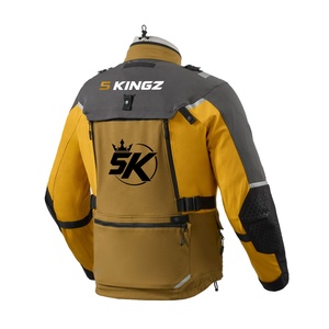 Vestes de moto pour la route et le tout-terrain, imperméables, coupe-vent, protection quatre saisons, 100% polyester, vêtements de motard, cyclisme - Product Image 3