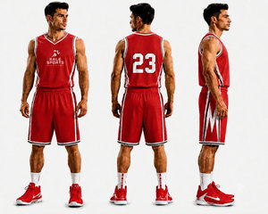 Uniforme de Baloncesto Sublimado Deportivo de Alta Calidad con Logotipo Personalizado a Bajo Precio, Nuevo Estilo y Diseño, Conjunto de Uniforme de Baloncesto - Product Image 1