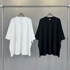 T-shirt Homme Oversize 100% Coton Personnalisable avec Logo, Coupe Courte, Grammage Lourd, Impression Sérigraphique, Style Décontracté Tricoté - Product Image 5