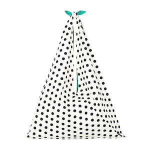 [SO,ON DESIGN] Tie-<b>strap</b> <b>Shoulder</b> Bag : Dot / Stripe Tie <b>Strap</b> <b>Shoulder</b> Bag Reversible Tote Canvas Daily Eco Crossbody Korea - Product Image 1