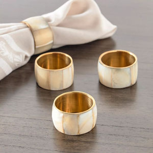 MOP Finished Napkin Holder Wedding and Event <b>Table</b> Centerpiece Set Of 1 Bone Finished Napkin Holder Equipment for <b>Table</b> - Product Image 1