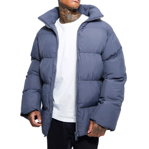 <b>Men's</b> Stand Collar Puffer <b>Jacket</b> <b>Warm</b> Cotton Winter Coat Wholesale <b>Men's</b> Fashion Puffer <b>Jacket</b> Thick Winter Parka - Product Image 1
