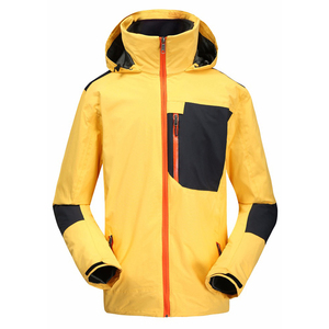 Waterproof Windproof Breathable Zipper <b>Men</b> Ski Jacket <b>Thermal</b> Insulation Hood Winter - Product Image 4