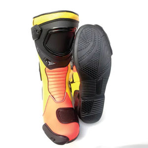 Botas de Motociclismo al por Mayor, Jersey de Carreras para Hombre, Zapatos de Cuero para Motocicleta, Impermeables, Transpirables, Duraderos y Cómodos - Product Image 5