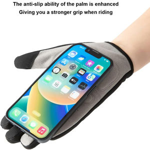 Guantes de Ciclismo de Alta Calidad con Impresión Personalizada, Transpirables, Antideslizantes, Duraderos, para Ciclismo de Carretera al Aire Libre - Product Image 2