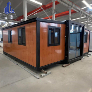 Maison conteneur modulaire préfabriquée extensible WANHAI, design contemporain, tailles personnalisées (20/40 <span class=keywords><strong>pieds</strong></span>), abris et carports avec garantie de 5 ans - Product Image 3