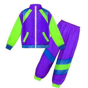 Ensemble veste et pantalon unisexe vert et bleu, imperméable, réversible, à capuche, rembourré de duvet épais, coupe-vent, fermeture éclair, coupe régulière, vêtements d'hiver - Product Image 1