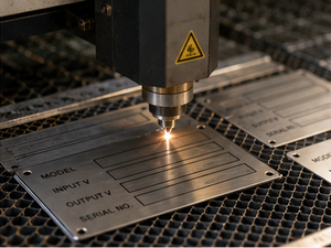 Placa de Identificación Metálica Personalizada, Placa de Aluminio Grabada para Equipos de Acero Inoxidable, para Fabricantes OEM de Maquinaria - Product Image 6