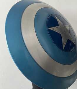 Combo de escudo y martillo del Capitán |   Réplica de Metal Azul, Accesorio de Cosplay |   24 Pulgadas - Product Image 1