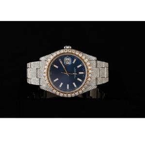 Montre-bracelet de luxe très demandée, style diamant moissanite, pour les soirées et les clubs, disponible à un prix abordable - Product Image 5