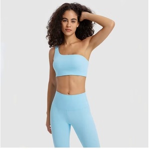 High Quality Women Plus Size Shockproof Sports <b>Bra</b> Back Buckle Gym Yoga <b>Bra</b> Adjustable <b>Straps</b> Push up Active Wear for Ladies - Product Image 1