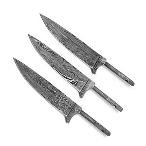 Cuchillo de Chef Personalizado Hecho a Mano Jexmoo con Hoja de Acero de Damasco y Funda de Cuero - Regalo para Chef - Product Image 5