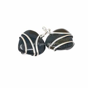 Vente en gros de pendentifs en forme de cœur de jaspe rouge de guérison en cristal naturel Style Feng Shui - Product Image 2