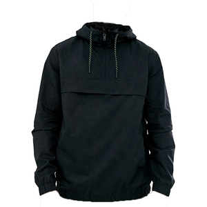High Quality Summer Breathable Outdoor Patched Pullover <b>Jacket</b> for Men Custom Half Zip Polyester Anorak Windbreaker - Product Image 1