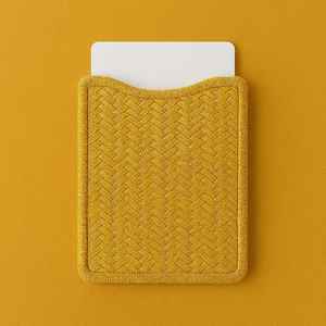 Handwoven Sheetal Pati Credit Card Holder | Eco‑Friendly Natural Fiber Card Sleeve | Slim <b>Vegan</b> <b>Wallet</b> for USA Market - Product Image 6