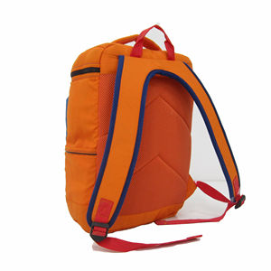 Modern Color Block <b>Student</b> Daypack Durable High Density Fabric Padded Internal Compartment for School and Travel <b>backpack</b> - Product Image 4