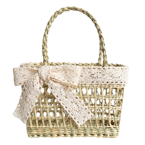 2026 Straw <b>Wicker</b> Handbags Straw Handbags For Women Straw Woven Handbag Womens Straw Handbags Bow Detail Summer Tote <b>Bag</b> - Product Image 1