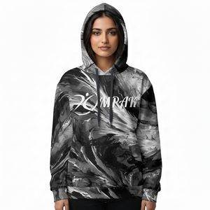 เสื้อฮู้ดดี้โอเวอร์ไซส์สไตล์คนเมือง พิมพ์ลายแบบซับลิเมชั่นเต็มตัว ออกแบบมาเพื่อเสื้อผ้าสตรีทแวร์สุดเทรนดี้ - Product Image 1