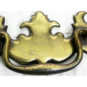 Cổ điển Tủ Ngăn Kéo kéo núm xử lý thay thế Brass bán buôn Antique Vintage ngăn kéo tủ xử lý đồ nội thất - Product Image 2