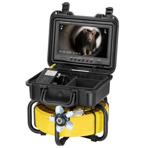 Telecamera per Ispezione Fognature Autolivellante HD 1080P da 30m/98 Piedi con Zoom 36X, Impermeabile IP68, per Idraulica e Endoscopia Industriale - Product Image 1