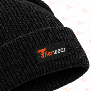 Bonnet tricoté unisexe pour homme, couleur unie, chaud et décontracté pour l'hiver, 100 % acrylique, prix de gros - Product Image 6