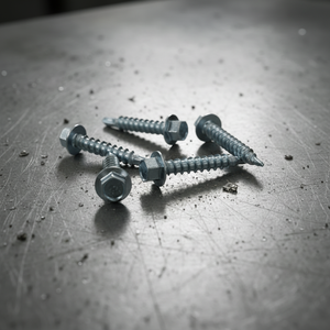 Heavy Duty Carbon Steel Zinc Plated Roofing Construction Fasteners-Self Drilling TEK Point Hex Drive <b>Screws</b> Class 4.8 6.8 Coarse - Product Image 1