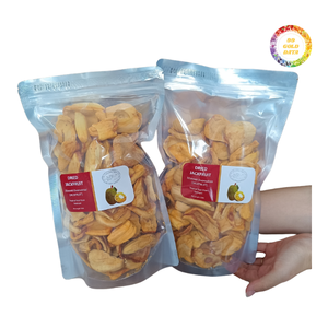 ชิปขนุนแบบแห้งกรอบพรีเมี่ยมขนมผลไม้เมืองร้อนหวานฉ่ำอากาศแห้งพร้อมทานแพ็คสุญญากาศ - Product Image 1