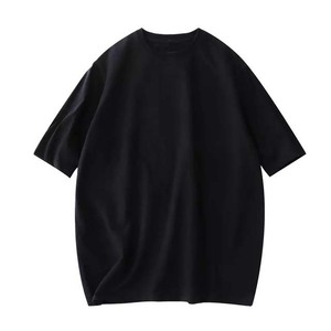 เสื้อยืดคอกลมแขนสั้นสำหรับผู้หญิงเสื้อยืดลำลองแบบพอดีตัวมีสไตล์คอกลมระบายอากาศทำจากผ้าฝ้าย100% ฤดูร้อน - Product Image 6