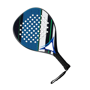 Raqueta de Pádel con Diseño de Rayas Diagonales de Carbono 12K, Forma de Lágrima, Núcleo de Eva Suave - Product Image 4