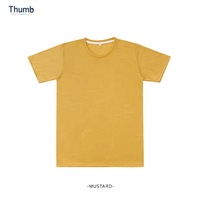 T-shirt blanc écologique pour homme en polyester/coton pastel lavande pour impression par sublimation fabriqué en Thaïlande