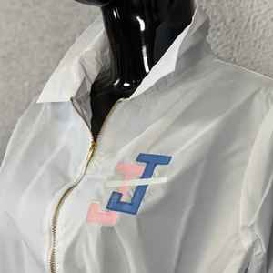 Chaqueta de Mujer Jack and Jill con Peplum, Cierre Frontal con Cremallera, Estilo Casual, Dobladillo con Volantes, Abrigo Elegante para Mujer - Product Image 6