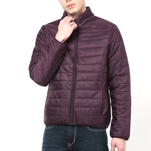 Chaqueta Acolchada de Invierno de Nailon con Logotipo Personalizado de Alta Calidad al por Mayor, Chaqueta de Burbujas para Hombre, Chaqueta Acolchada de Nuevo Diseño - Product Image 1