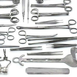 50 PCS General Surgery Laparotomy Instrument Set Basic Surgical <b>Tool</b> Stainless Steel German Quality with <b>Storage</b> <b>Box</b> By Tegra CE - Product Image 4