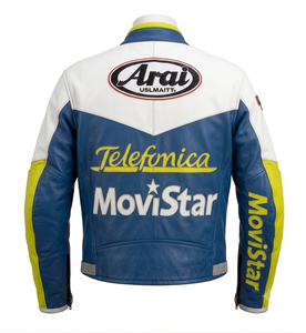 Veste de moto en cuir de vache véritable Zuzuki pour homme/Chaquetta, équipement de moto professionnel en cuir pour la course - Product Image 2